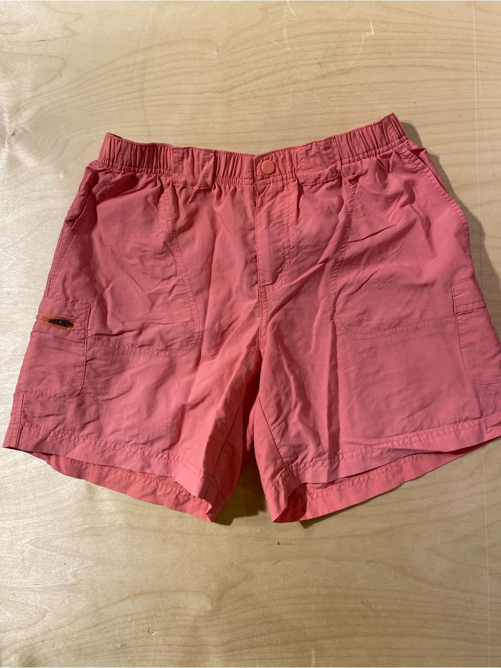 Columbia Coral Pink Outdoor Shorts Small (BD)
